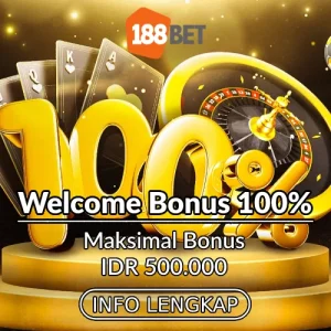 188BET Welcome Bonus 100% Terbaru!